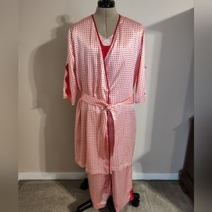 Cabernet 3 pc Pink Small Pajama Set